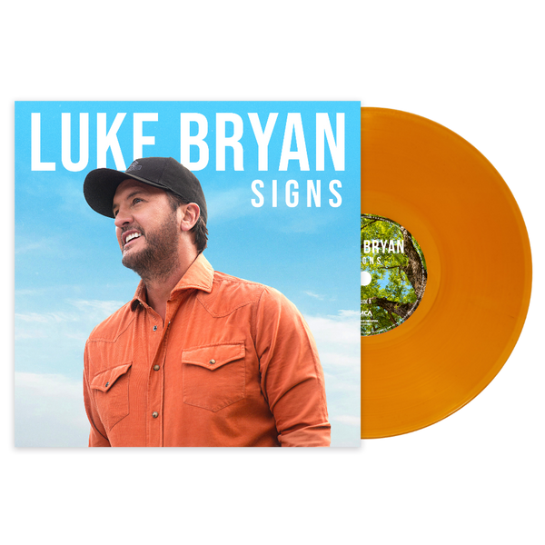 Luke Bryan - (PREORDER 9/18/26) Signs (Hunt Orange VINYL LP) | NEW - COUNTRY *NEW/COLOR*