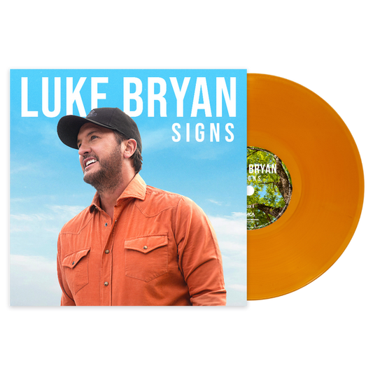 Luke Bryan - (PREORDER 9/18/26) Signs (Hunt Orange VINYL LP) | NEW - COUNTRY *NEW/COLOR*