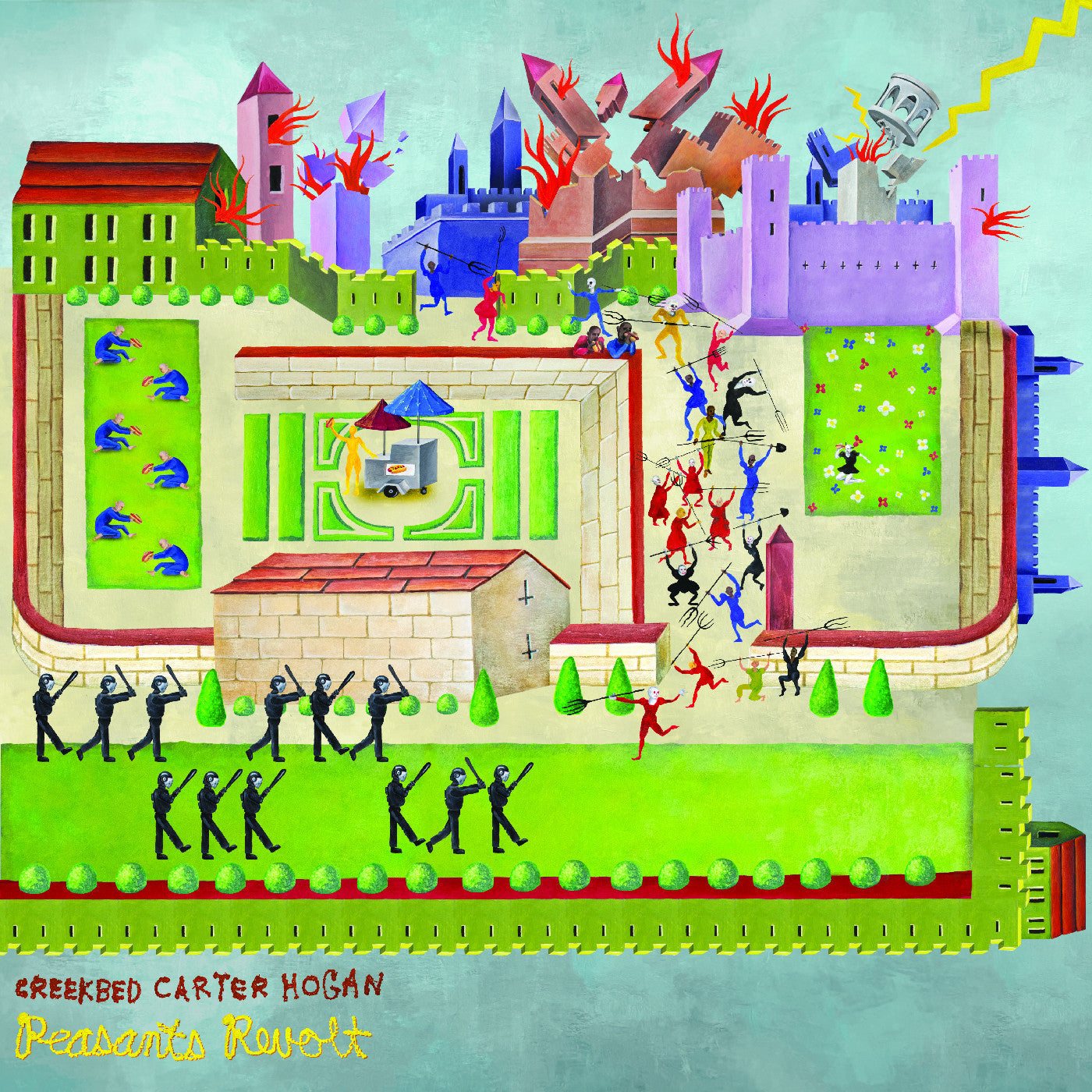Creekbed Carter Hogan - (PRESALE 7/24/26) Peasants Revolt (LIME GREEN VINYL) | Mint Mint - COUNTRY *NEW/COLOR*