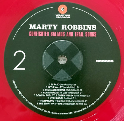 Gunfighter Ballads And Trail Songs (RED VINYL) | Mint (M) Mint (M) - COUNTRY *SEALED/COLOR*