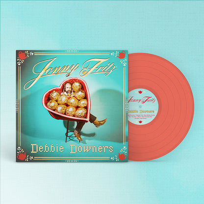 (PRE-ORDER 10/24/25) Debbie Downers (TRANSPARENT CANDY APPLE RED VINYL) | Mint (M) Mint (M) - COUNTRY *NEW/COLOR*