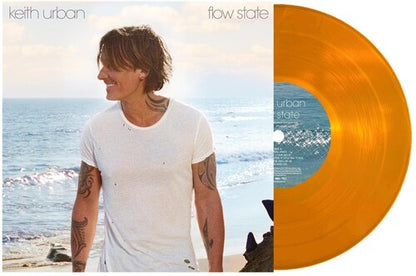 Keith Urban - (PRESALE 7/10/26) Flow State (CLEAR ORANGE VINYL) | Mint (M) Mint (M) - COUNTRY *NEW/COLOR*