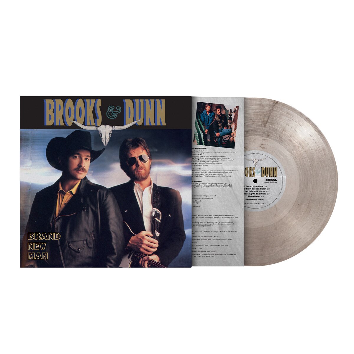 Brooks & Dunn - (PRESALE 10/23/26) Brand New Man (MOV SMOKE MARBLED VINYL LP) | NEW - COUNTRY *NEW/COLOR*