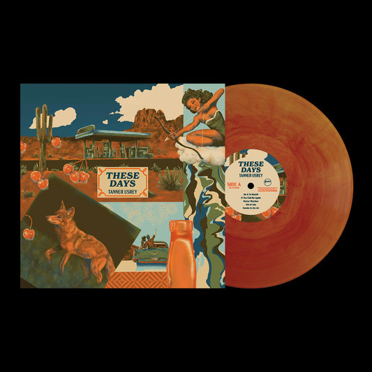 Tanner Usrey - These Days (Rust Orange VINYL LP) | NEW - COUNTRY *NEW/COLOR*
