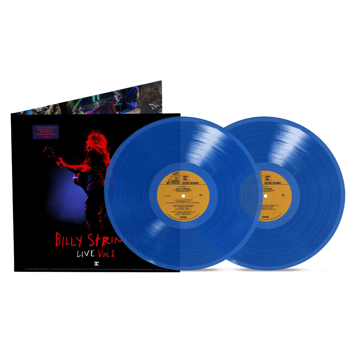 Billy Strings Live Vol 1 (Indie Exclusive, Translucent Blue180 Gram Vinyl) (2 Lp's) | Mint (M) Mint (M)