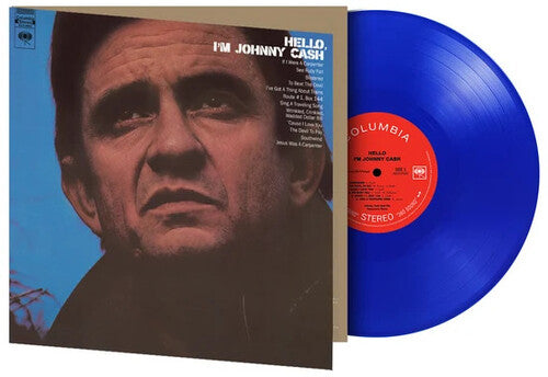 Johnny Cash - (PRESALE 10/9/26) Hello I'm Johnny Cash - Limited Gatefold 180-Gram Blue Colored Vinyl [Import] (LMTD 180G GATEFOLD BLUE VINYL LP) | NEW - COUNTRY *NEW/COLOR*