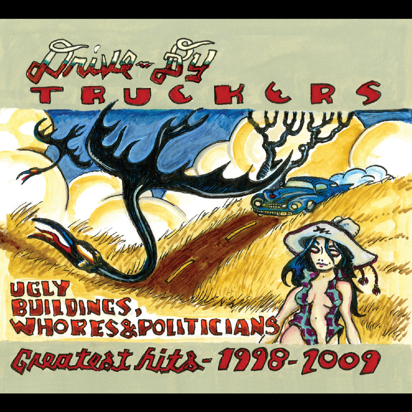 Ugly Buildings, Whores, and Politicians: Greatest Hits 1998–2009 (CLEAR VINYL) | Mint (M) Mint (M) - COUNTRY *SEALED/COLOR*