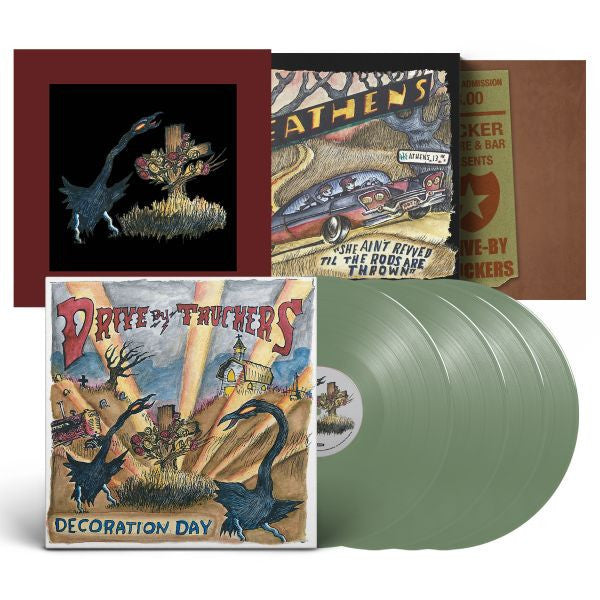 (PRE-ORDER 11/14/25) The Definitive Decoration Day (DELUXE EDITION) (4x OLIVE GREEN VINYL) | Mint (M) Mint (M) - COUNTRY *NEW/COLOR*