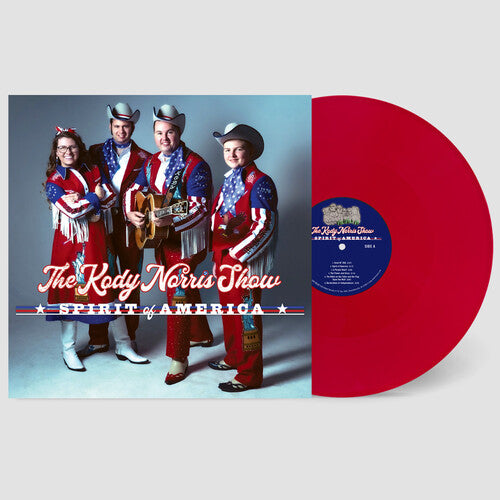 The Kody Norris Show - (PRESALE 8/14/26) Spirit of America (140G RED VINYL LP REBEL 2026) | Mint (M) Mint (M) - COUNTRY *NEW/COLOR*
