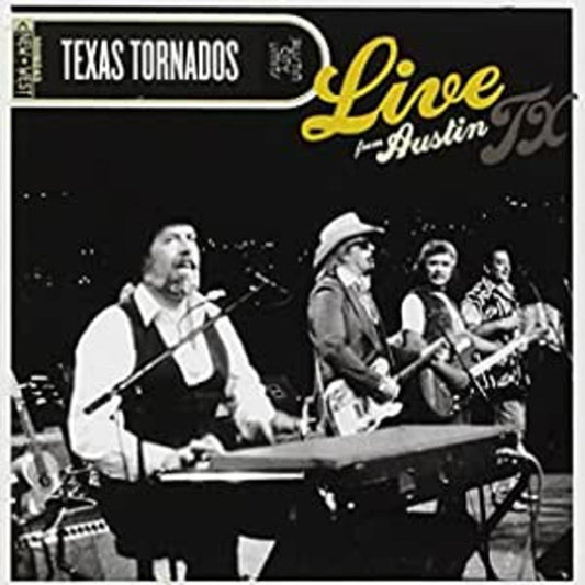 Texas Tornados - (PRESALE 10/30/26) Live From Austin, TX (IEX CD DVD 2LP GTFLD STICKER SPLATTER BLUE VINYL 2xLP) | NEW - COUNTRY *NEW/COLOR*
