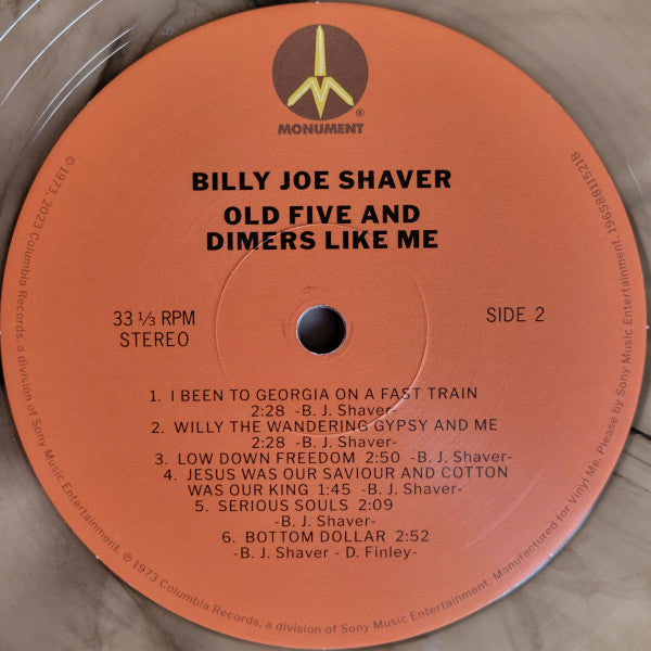 Old Five And Dimers Like Me (COLOR VINYL / VMP) | Mint (M) Mint (M) - COUNTRY *NEW/COLOR*