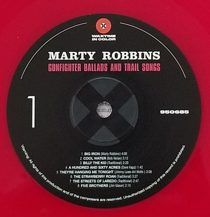 Gunfighter Ballads And Trail Songs (RED VINYL) | Mint (M) Mint (M) - COUNTRY *SEALED/COLOR*