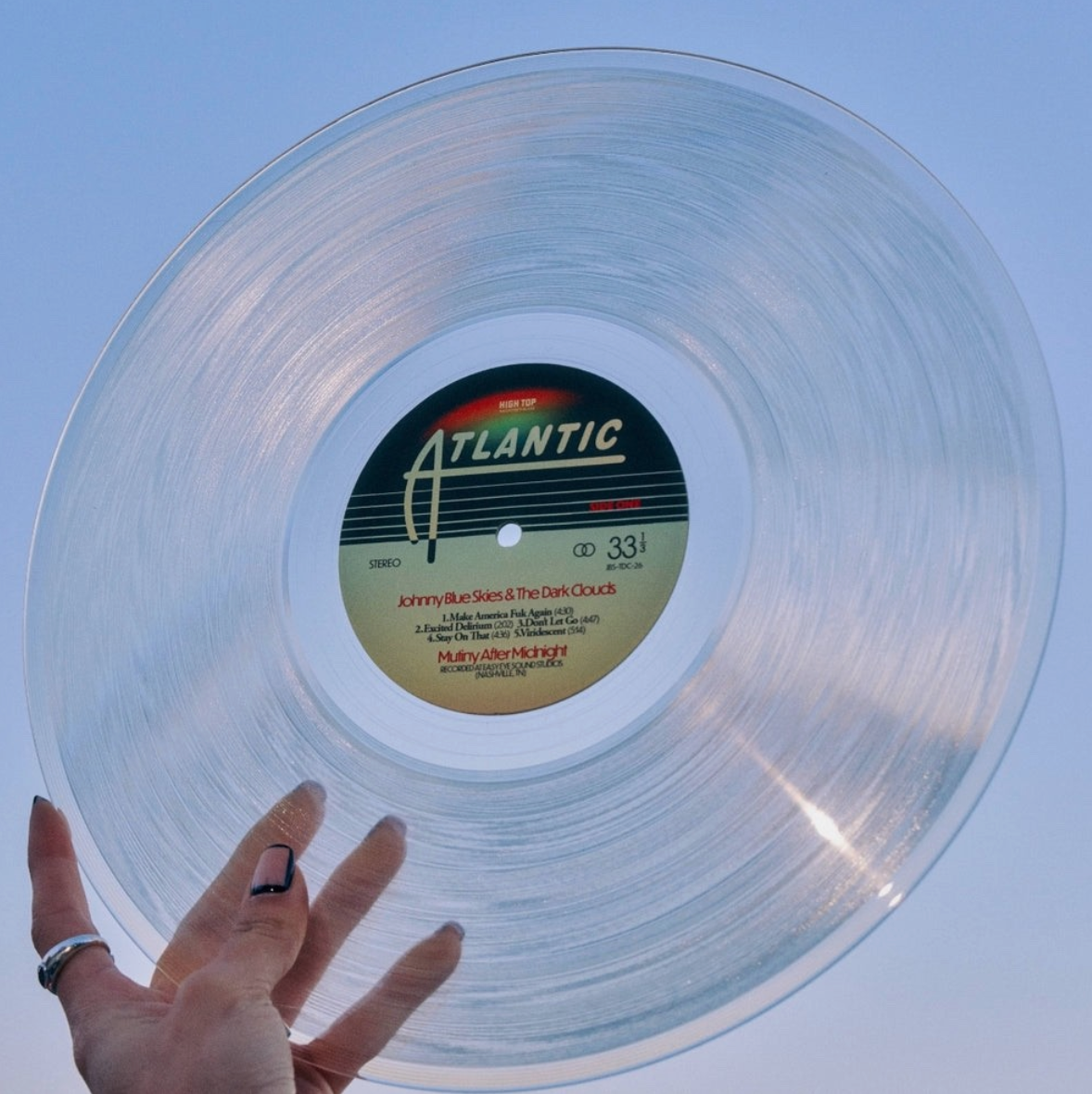 Johnny Blue Skies & The Dark Clouds - Mutiny After Midnight (IEX CLEAR VINYL LP) | NEW - COUNTRY *NEW/COLOR*