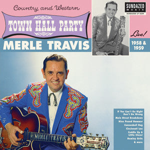 Travis, Merle - Merle Travis Live At Town Hall Party 1958 & 1959 | - COUNTRY *NEW*