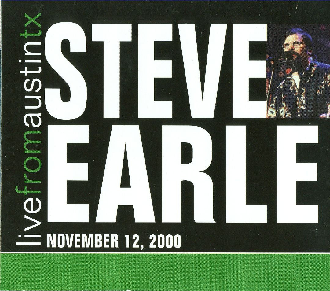 Earle, Steve - Live From Austin, TX '00 (CD) | Mint (M) Mint (M) - COUNTRY *NEW*