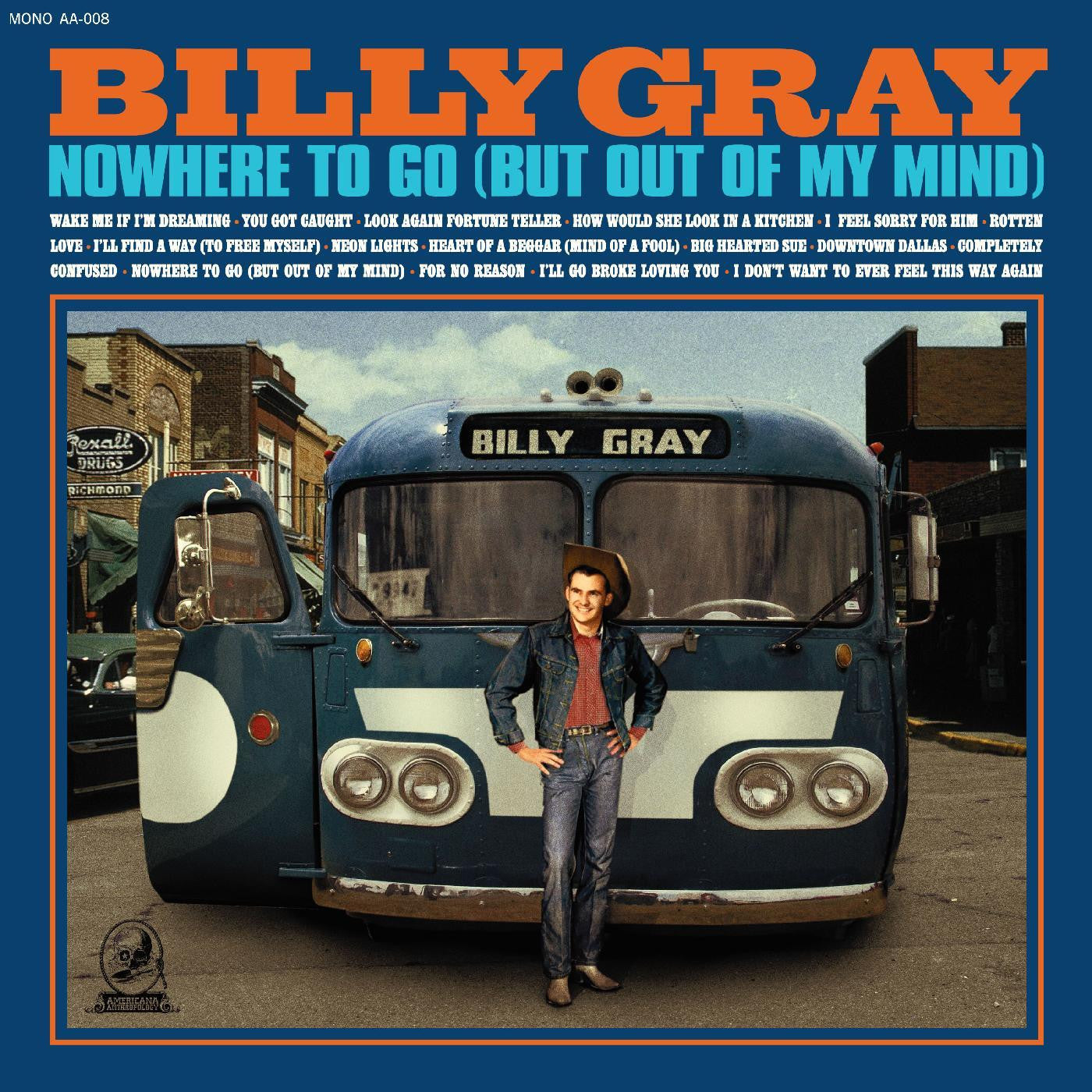 Gray, Billy - Nowhere To Go (But Out Of My Mind) | - COUNTRY *NEW*