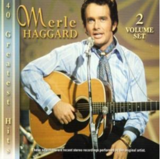 HAGGARD,MERLE - 40 GREATEST HITS (2xCD Intersound 5737) | NEW Mint (M) Mint (M) - COUNTRY *NEW*