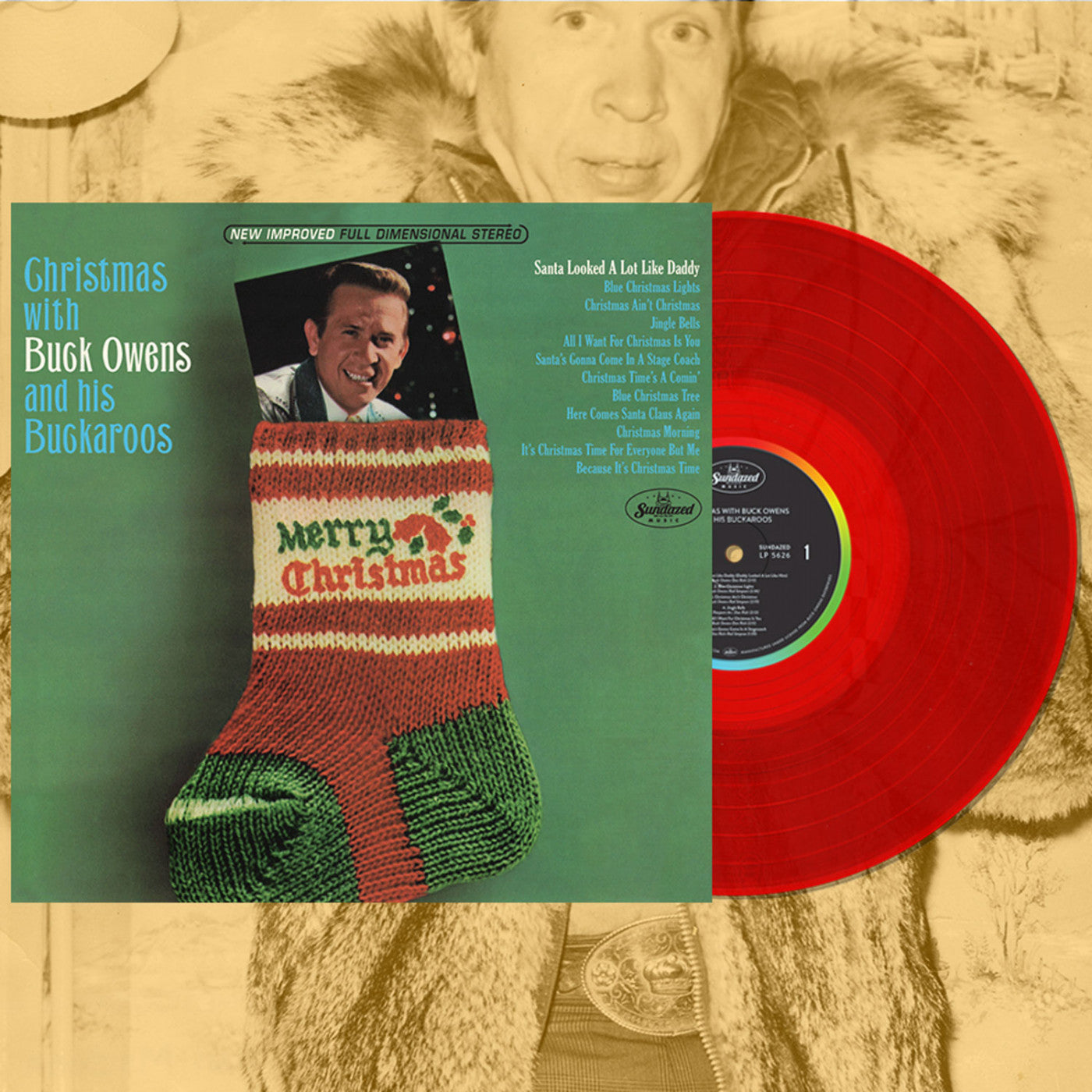 Owens, Buck and His Buckaroos - Christmas With Buck Owens And His Buckaroos (RED VINYL) | - COUNTRY *NEW*
