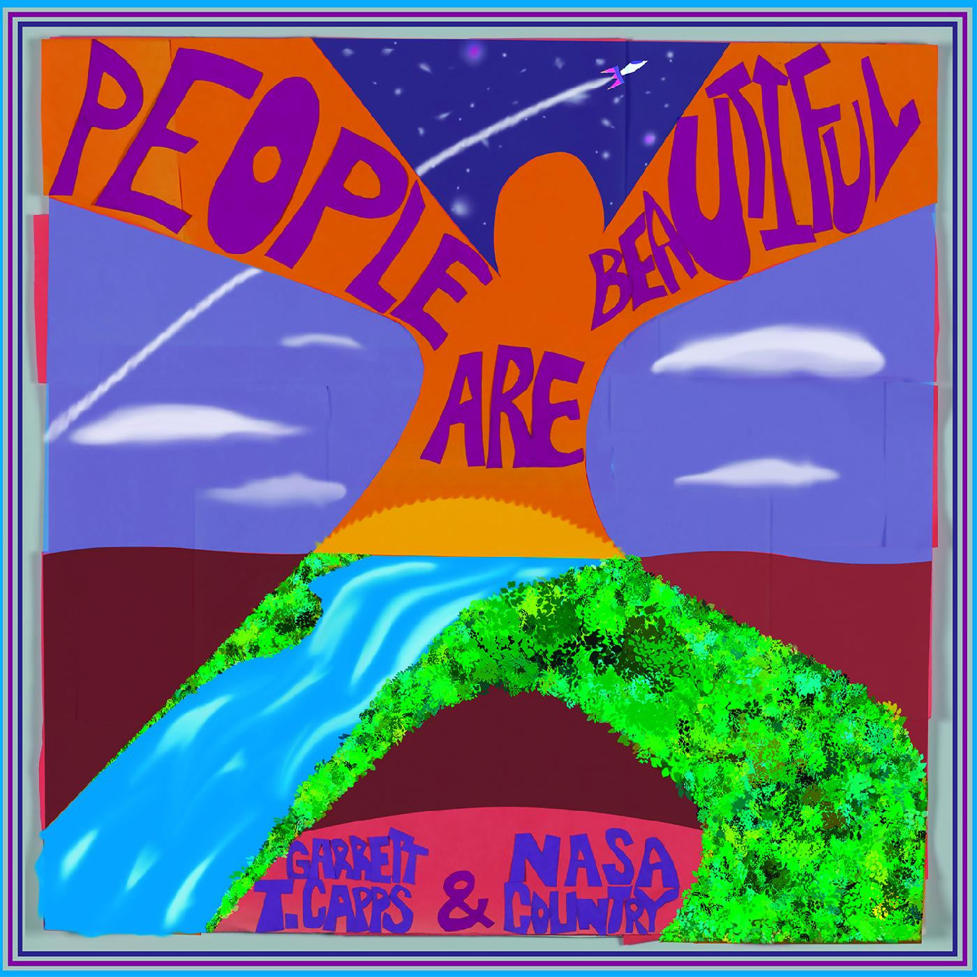 Capps, Garrett T. - People Are Beautiful (BABY BLUE VINYL) (Vinyl) | Mint (M) Mint (M) - COUNTRY *NEW*