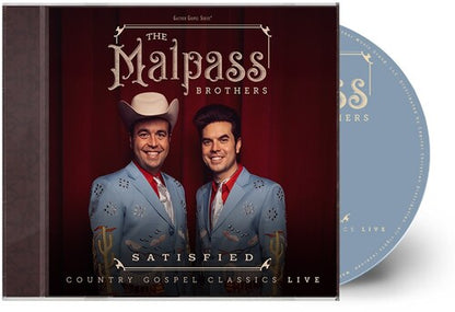 The Malpass Brothers - (PRESALE 6/26/26) Satisfied: Country Gospel Classics Live (CD) | Mint (M) Mint (M) - COUNTRY *NEW*
