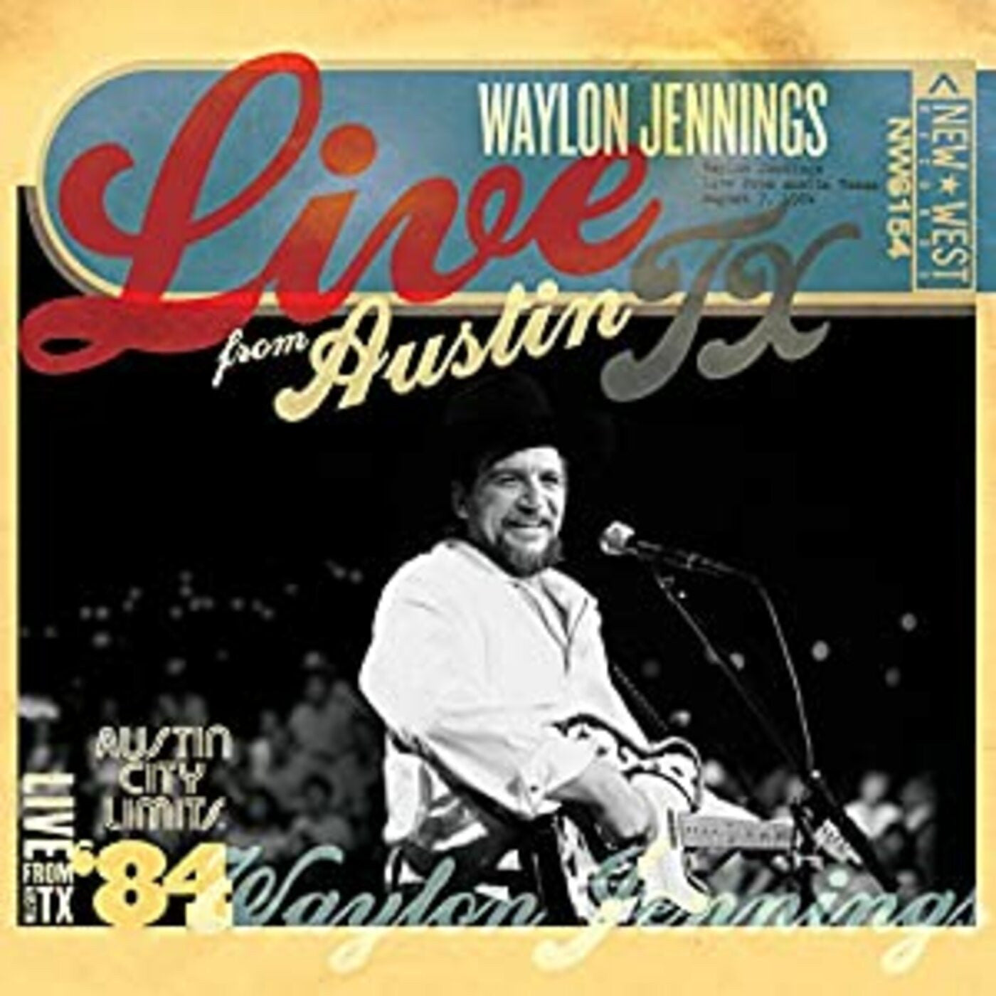 Jennings, Waylon - Live From Austin, TX '84 (CD + DVD) (CD) | - COUNTRY *NEW*