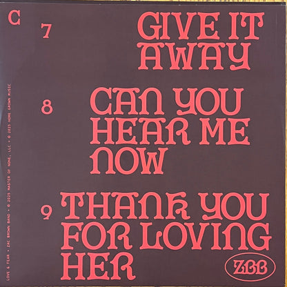 Love & Fear (2xVINYL) | - COUNTRY *NEW*