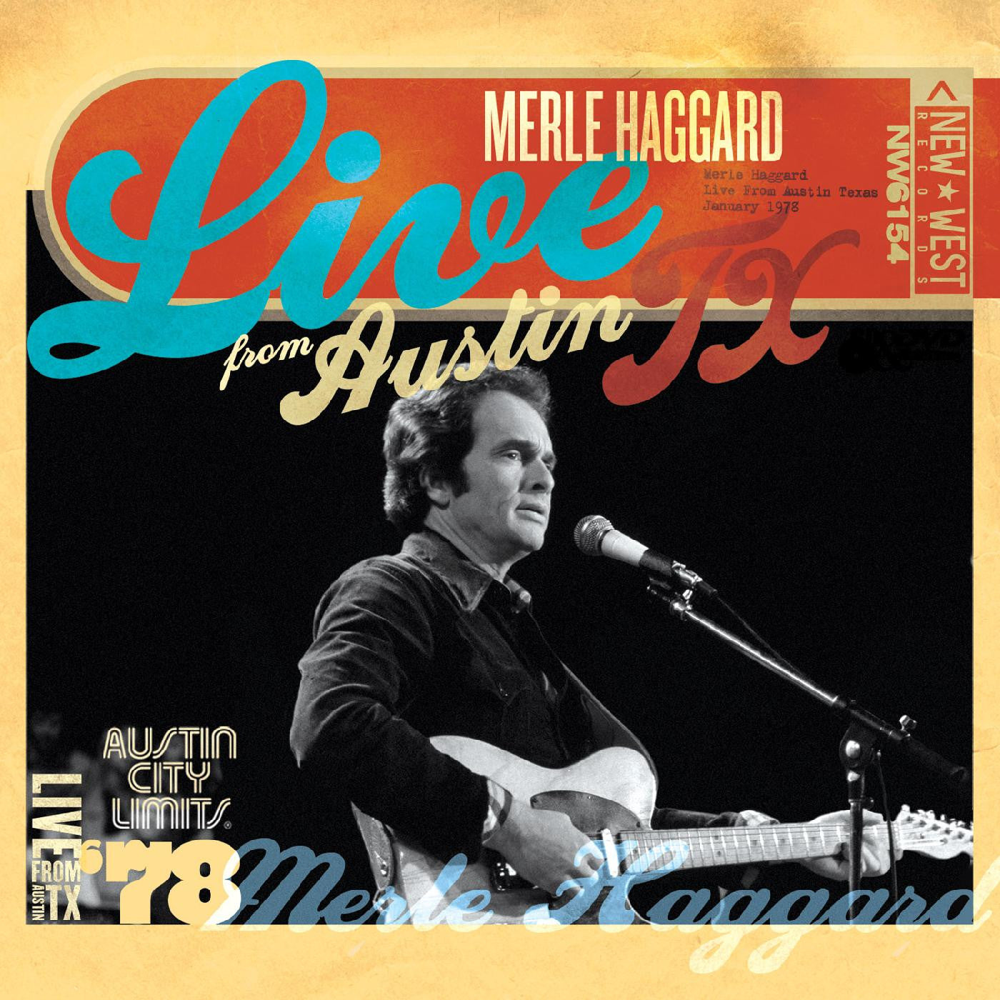 Haggard, Merle - Live From Austin, TX '78 (CD) | Mint Mint - COUNTRY *NEW*