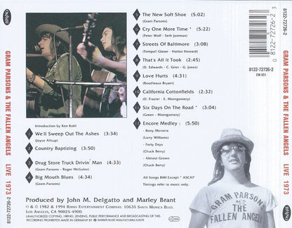 Gram Parsons & The Fallen Angels - Live 1973 (CD) | USED - COUNTRY/ROCK / USED *NEAR MINT*