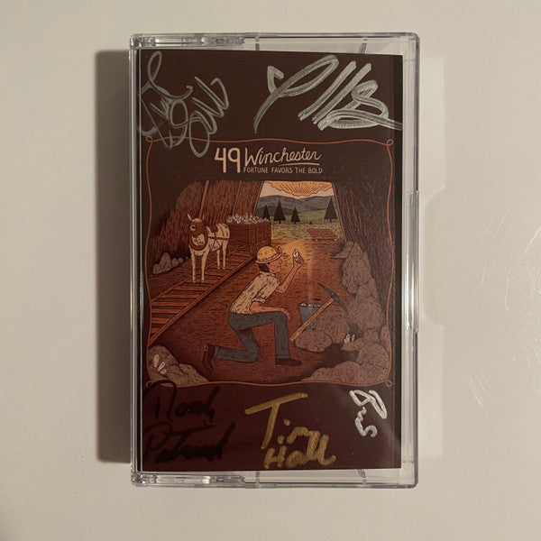 Fortune Favors The Bold (SIGNED / BLUE TRANSPARENT CASSETTE) | Mint (M) Mint (M)