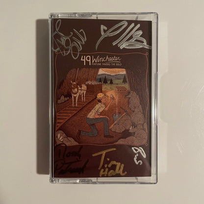 Fortune Favors The Bold (SIGNED / BLUE TRANSPARENT CASSETTE) | Mint (M) Mint (M) - COUNTRY *NEW/COLOR/CASSETTE*
