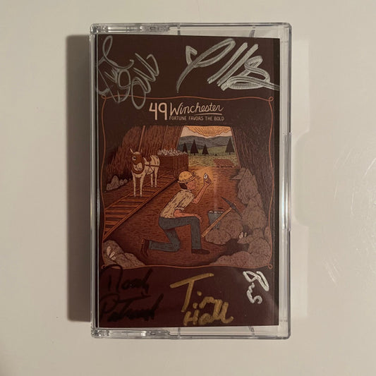 Fortune Favors The Bold (SIGNED / BLUE TRANSPARENT CASSETTE) | Mint (M) Mint (M) - COUNTRY *NEW/COLOR/CASSETTE*