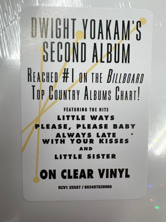 Hillbilly DeLuxe (IEX: CLEAR VINYL) | Mint (M) Mint (M) - COUNTRY *SEALED/CLEAR*