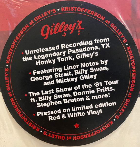 Live At Gilley's | Mint (M) Mint (M)
