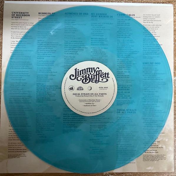 Equal Strain On All Parts (2xVINYL COLOR) | Mint (M) Mint (M) - COUNTRY *SEALED/COLOR*
