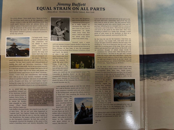 Equal Strain On All Parts (2xVINYL COLOR) | Mint (M) Mint (M) - COUNTRY *SEALED/COLOR*