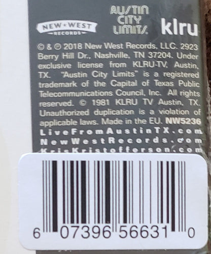 Live From Austin TX | Mint (M) Mint (M) - COUNTRY *SEALED/COLOR*