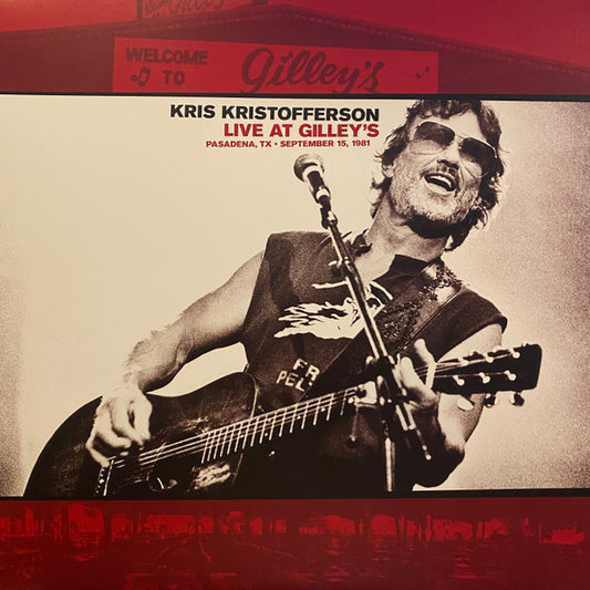 Kris Kristofferson - Live At Gilley's | Mint (M) Mint (M) - COUNTRY *SEALED/COLOR*