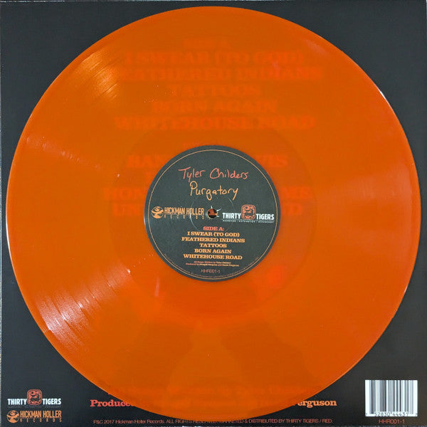 Purgatory (ORANGE VINYL) | Mint (M) Near Mint (NM or M-) - COUNTRY *SEALED/COLOR*