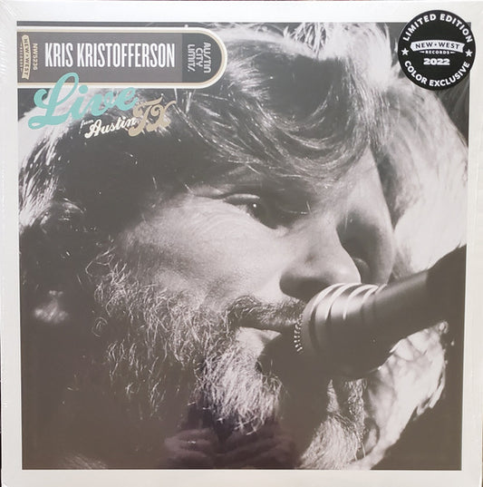 Live From Austin TX (Grey Vinyl) | Mint (M) Mint (M) - COUNTRY *SEALED/COLOR*