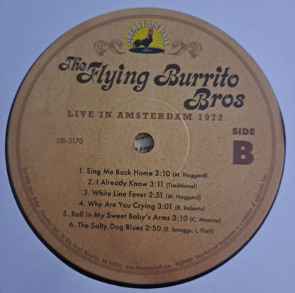 The Flying Burrito Bros - Live In Amsterdam 1972 | Mint (M) - COUNTRY *SEALED/RSD*