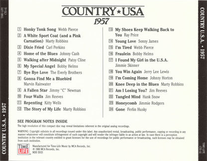 Country USA 1957 (CD) | Mint (M) Mint (M) - COUNTRY *SEALED*