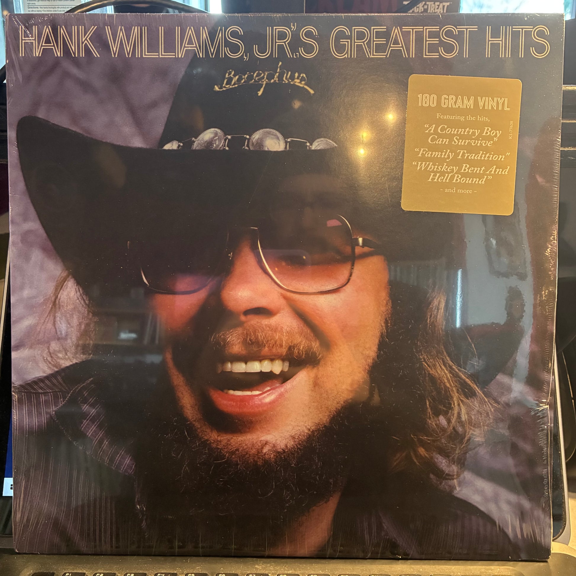 Hank Williams, Jr.'s Greatest Hits (180G VINYL) | Mint (M) Mint (M) - COUNTRY *SEALED*