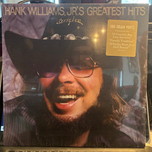 Hank Williams, Jr.'s Greatest Hits (180G VINYL) | Mint (M) Mint (M) - COUNTRY *SEALED*