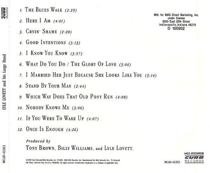 Lyle Lovett And His Large Band (CD) | Mint (M) Mint (M) - COUNTRY *SEALED*