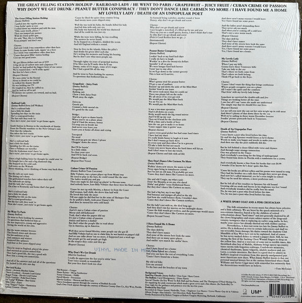 A White Sport Coat And A Pink Crustacean (VINYL) | Mint (M) Mint (M) - COUNTRY *SEALED*