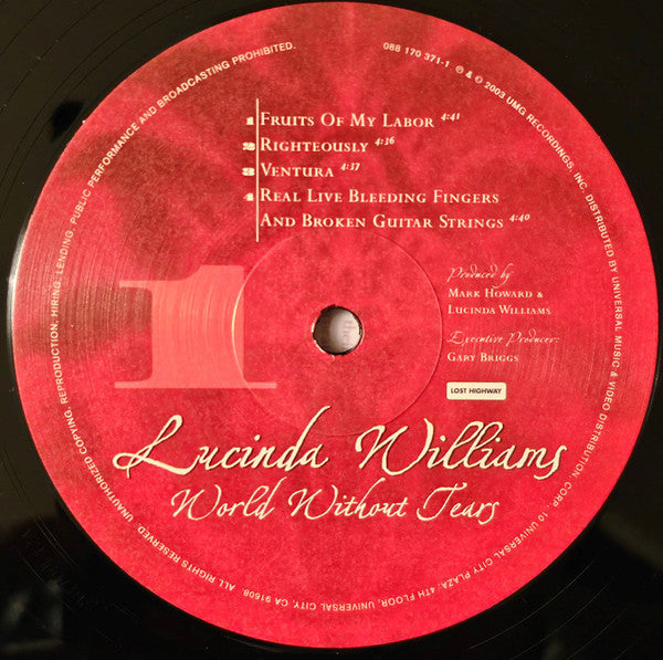 World Without Tears (2xVINYL) | Mint (M) Mint (M) - COUNTRY *SEALED*