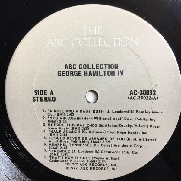 George Hamilton IV - The ABC Collection | Mint (M) Near Mint (NM) - COUNTRY *SEALED*