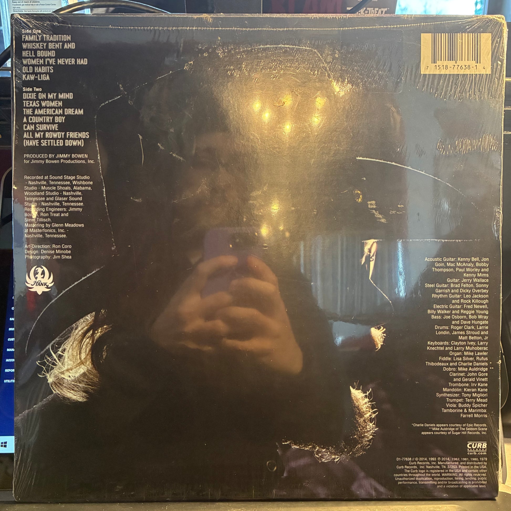 Hank Williams, Jr.'s Greatest Hits (180G VINYL) | Mint (M) Mint (M) - COUNTRY *SEALED*