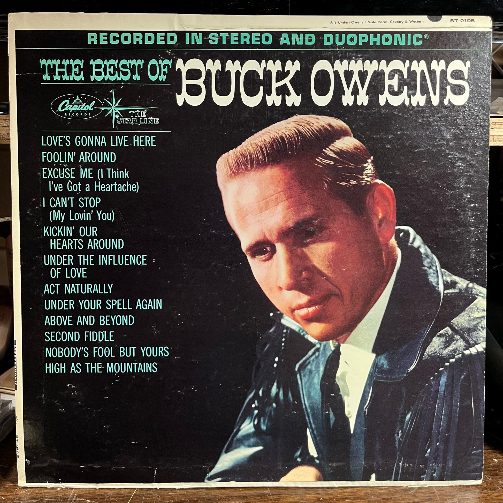 The Best Of Buck Owens (VINYL) | Excellent+ (EX+) Excellent (EX) - COUNTRY / USED *EXCELLENT+*