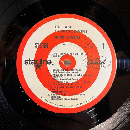 The Best Of Buck Owens (VINYL) | Excellent+ (EX+) Excellent (EX) - COUNTRY / USED *EXCELLENT+*